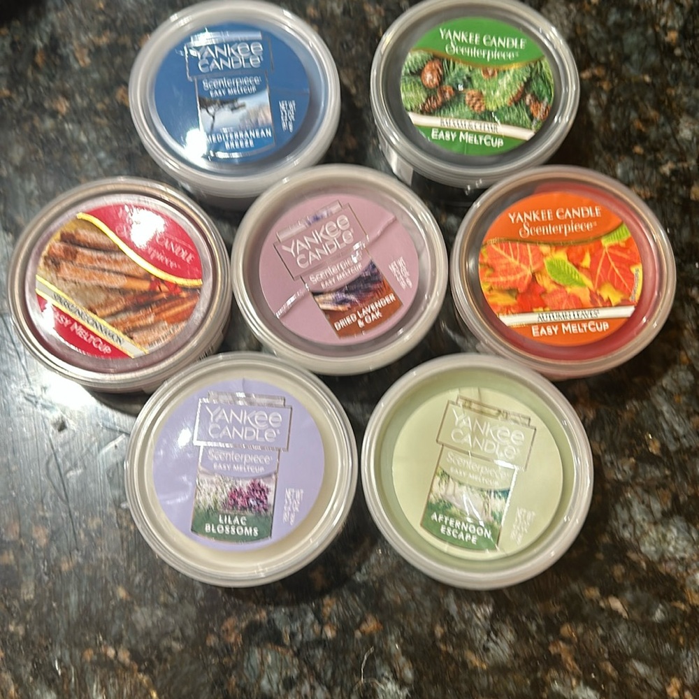 7 Yankee Candle Easy MeltCup: Buy 5 get 2 free